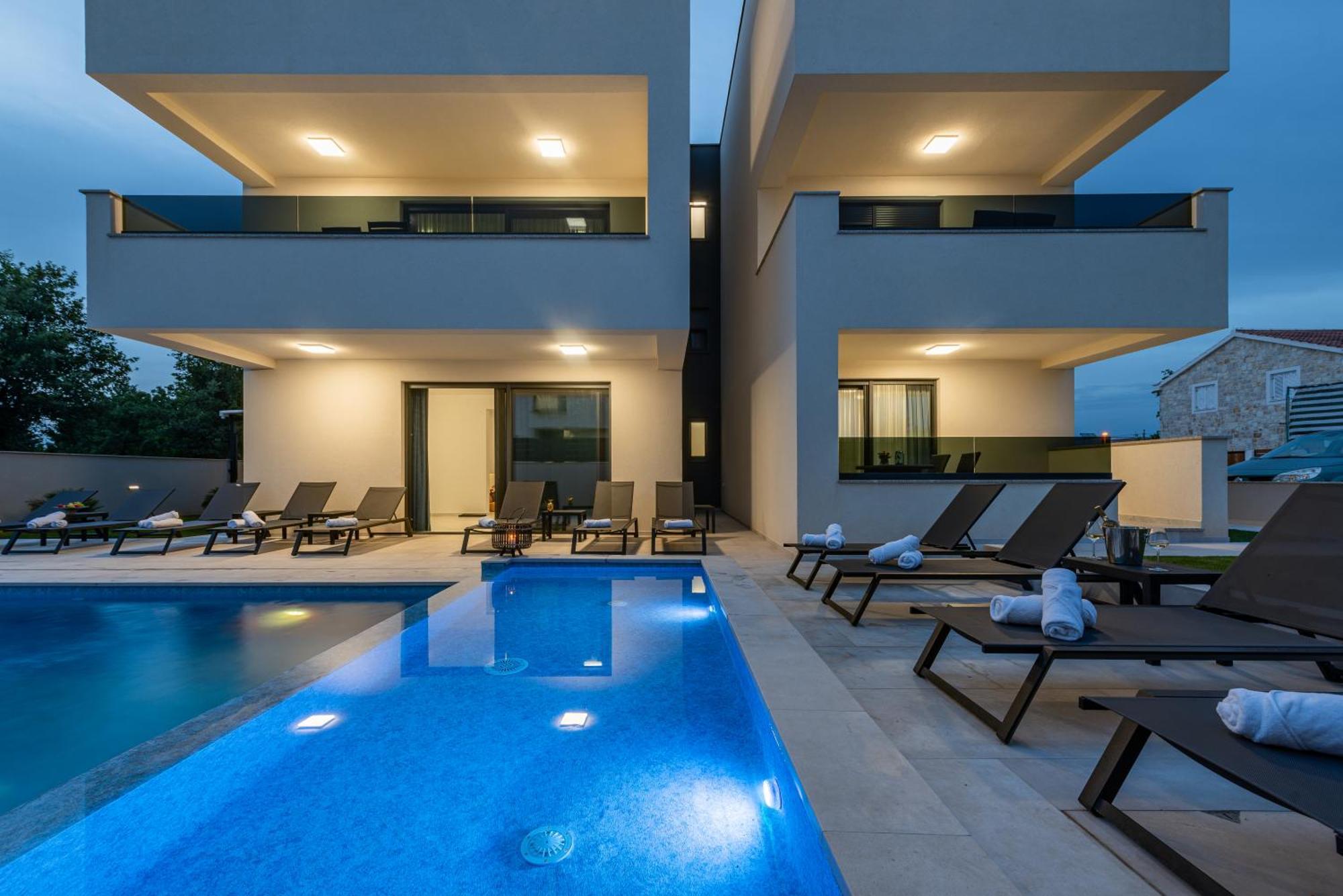 Apartments Menalo Elegance Zaton  Eksteriør billede