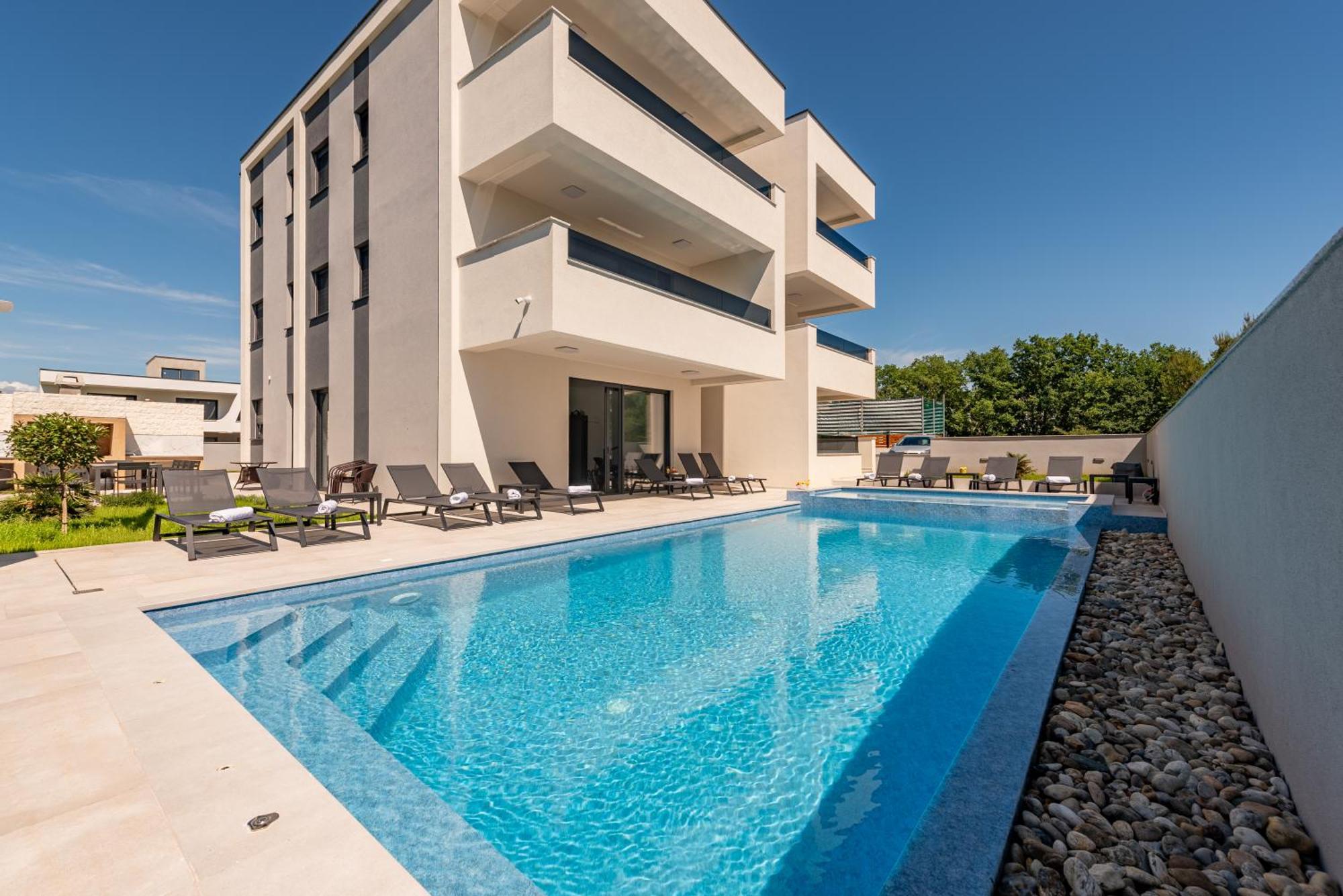 Apartments Menalo Elegance Zaton  Eksteriør billede